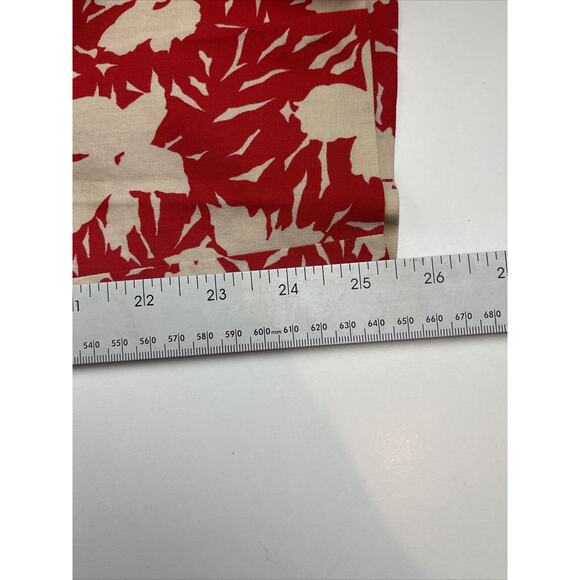3 for $25-Due Per Due Red With Tan Pants Lightweight Cotton-blend Size 12 - Picture 7 of 12